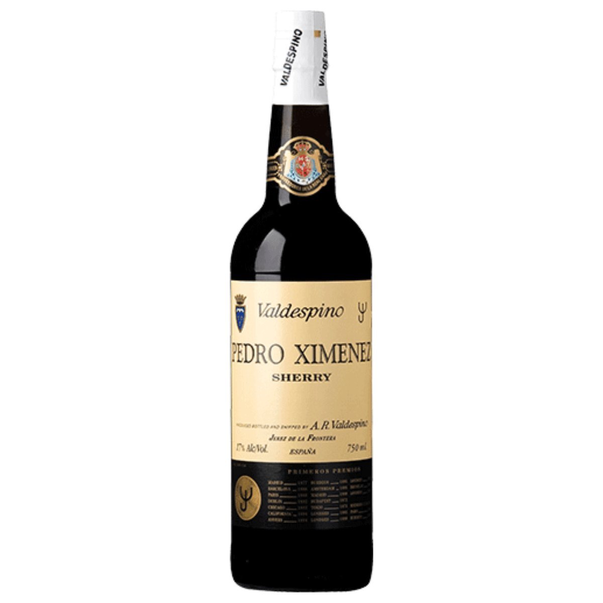 Valdespino Pedro Ximénez Yellow Label NV (6 Bottles) Jerez, Spain — wine from Australia