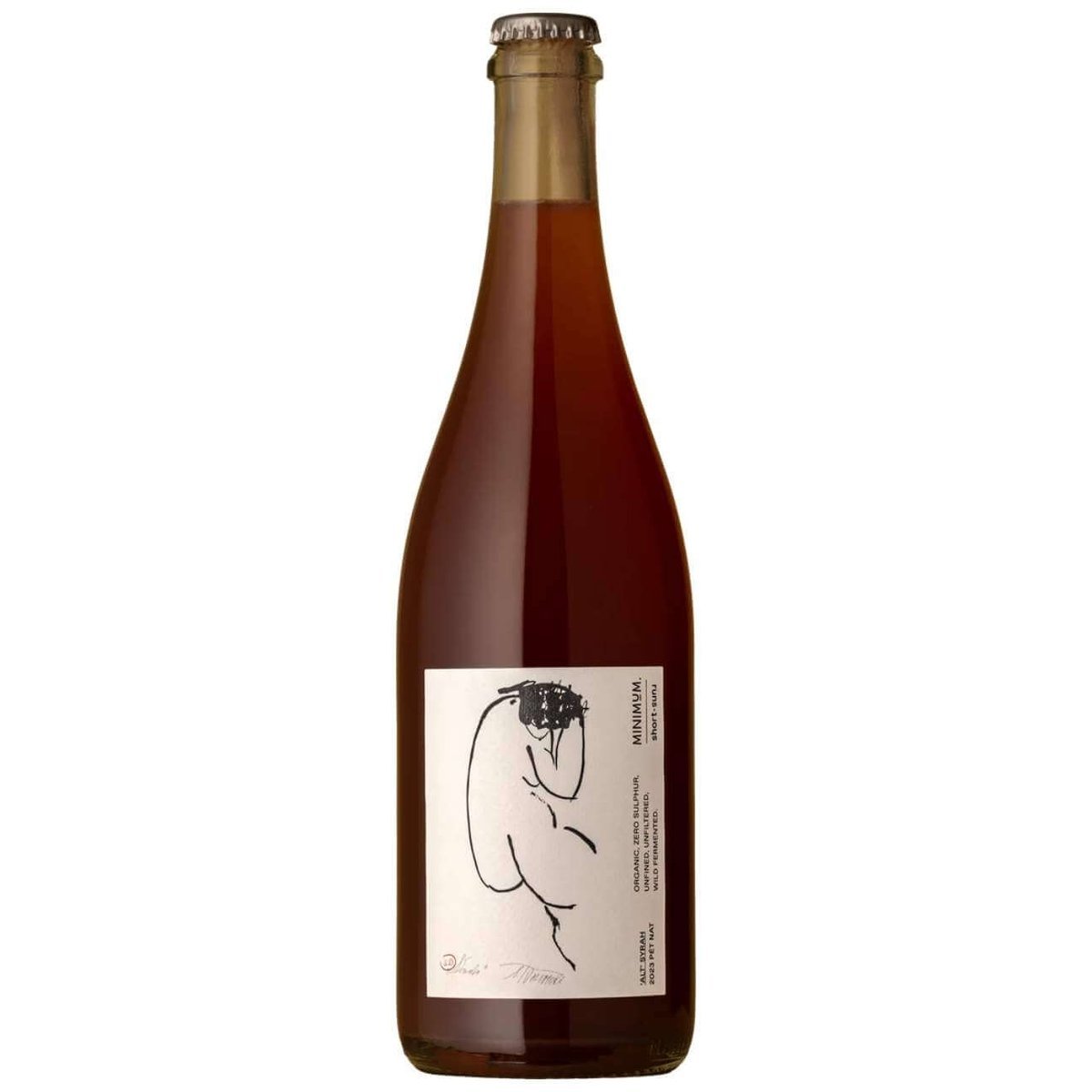 Minimum Wines Short Runs 'Alt' Syrah Pét Nat 2023 (6 Bottles) Nagambie, VIC — wine from Australia