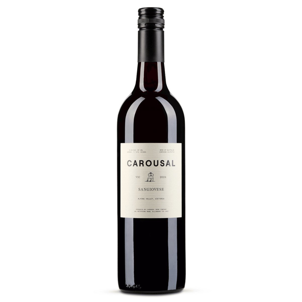 Carousal Wines Sangiovese 2024 (12 Bottles) Alpine Valleys, VIC — wine from Australia