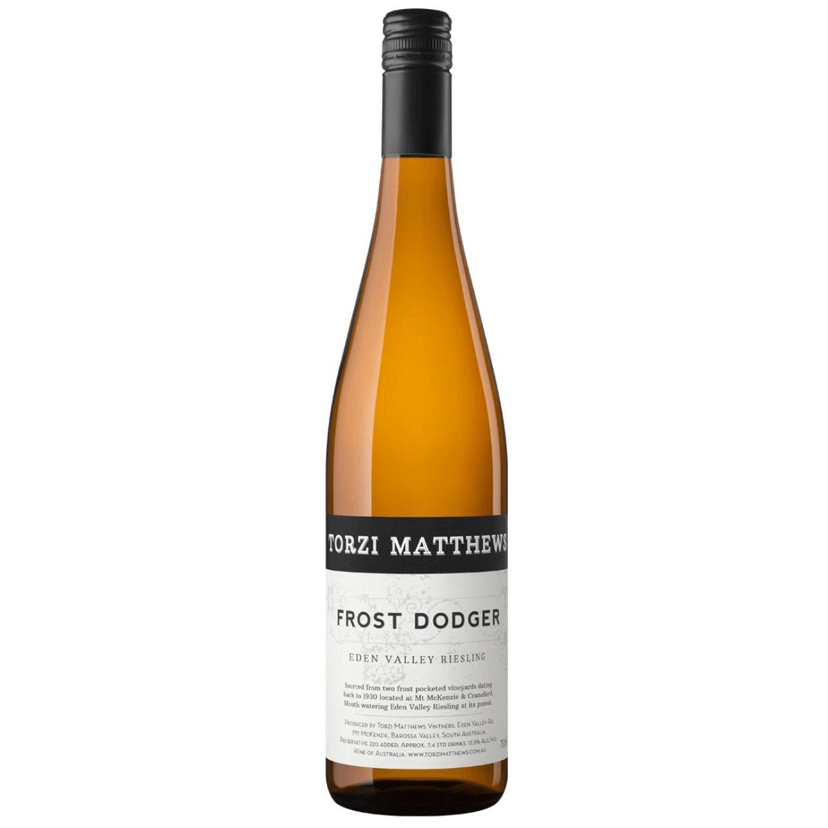 Torzi Matthews ‘Frost Dodger' Riesling 2024 (6 Bottles) Eden Valley, SA — wine from Australia