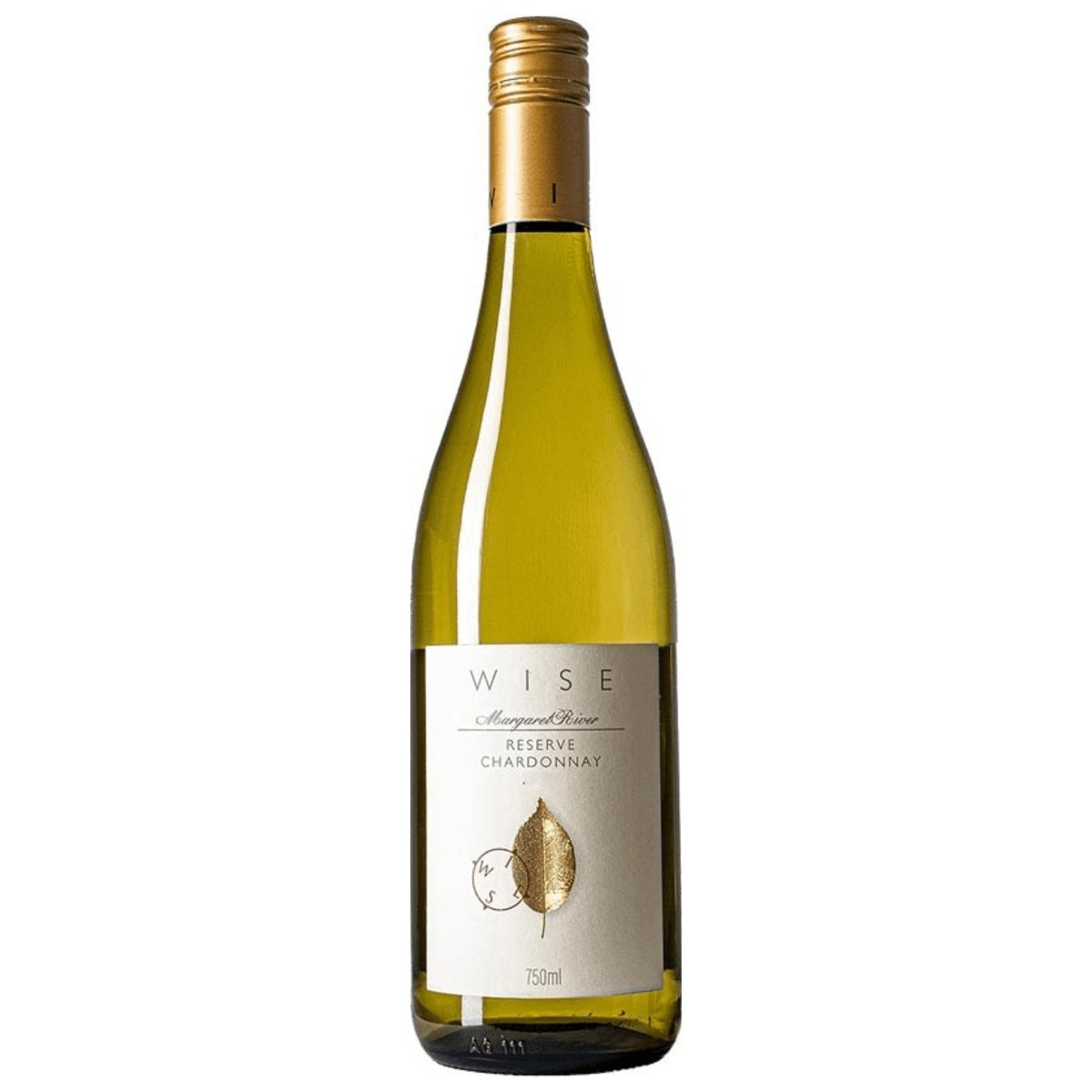 Wise Wine Leaf Series Reserve Chardonnay 2024 (12 Bottles) Margaret River, WA — wine from Australia