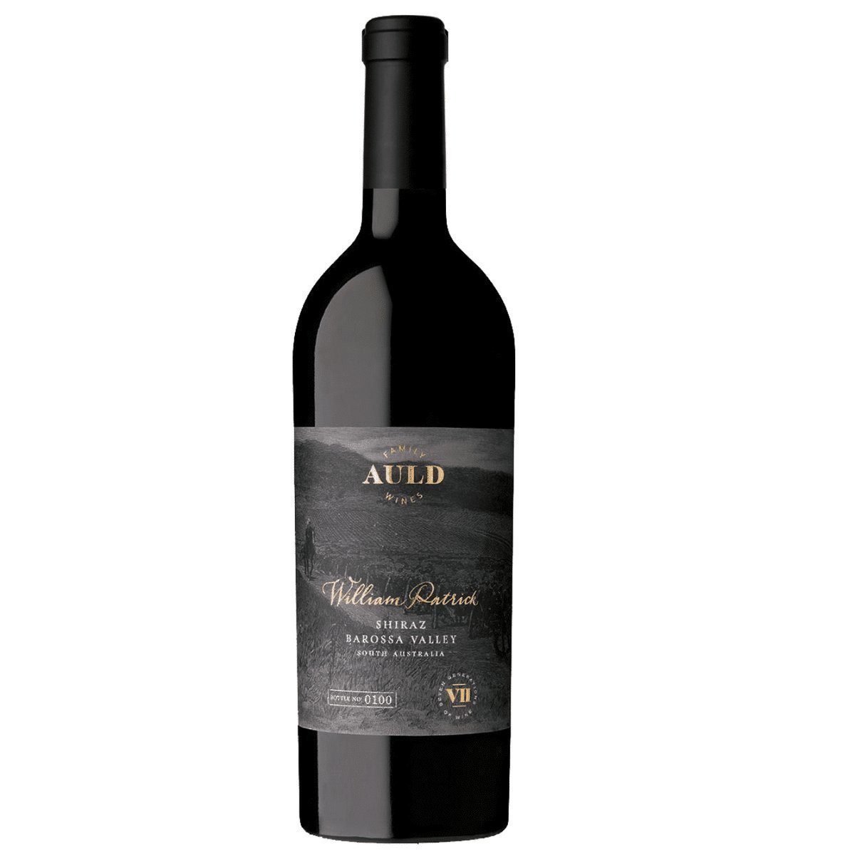 Auld Family William Patrick Single Vineyard Shiraz 2021 (6 Bottles) Barossa Valley, SA — wine from Australia