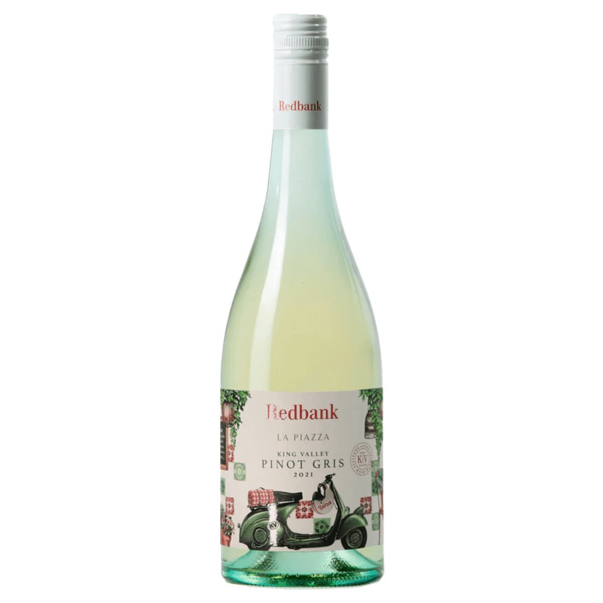 Redbank La Piazza Pinot Gris 2025 (6 Bottles) King Valley, Victoria — Pinot Gris from King Valley