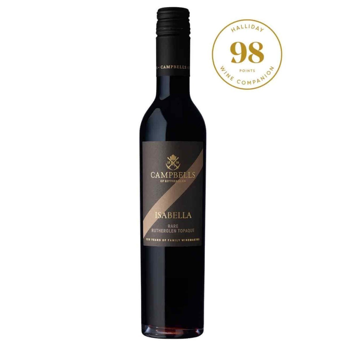 Campbells Isabella Rare Topaque 375ml (3 bottles) Rutherglen — wine from Australia