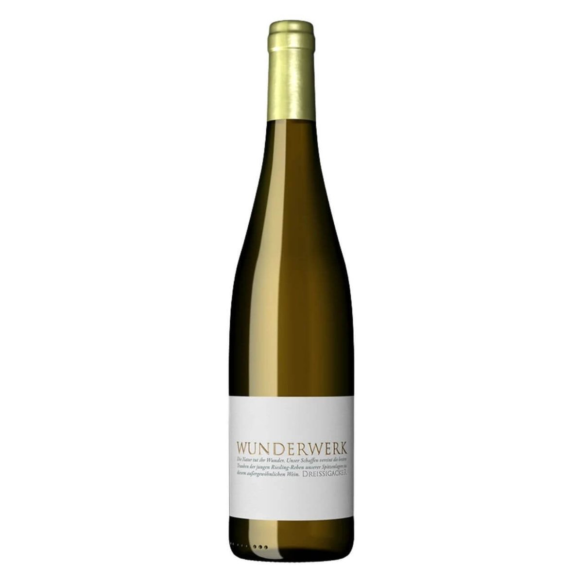 Dreissigacker Wunderwerk Riesling 2019 (6 Bottles) Rheinhessen — wine from Australia