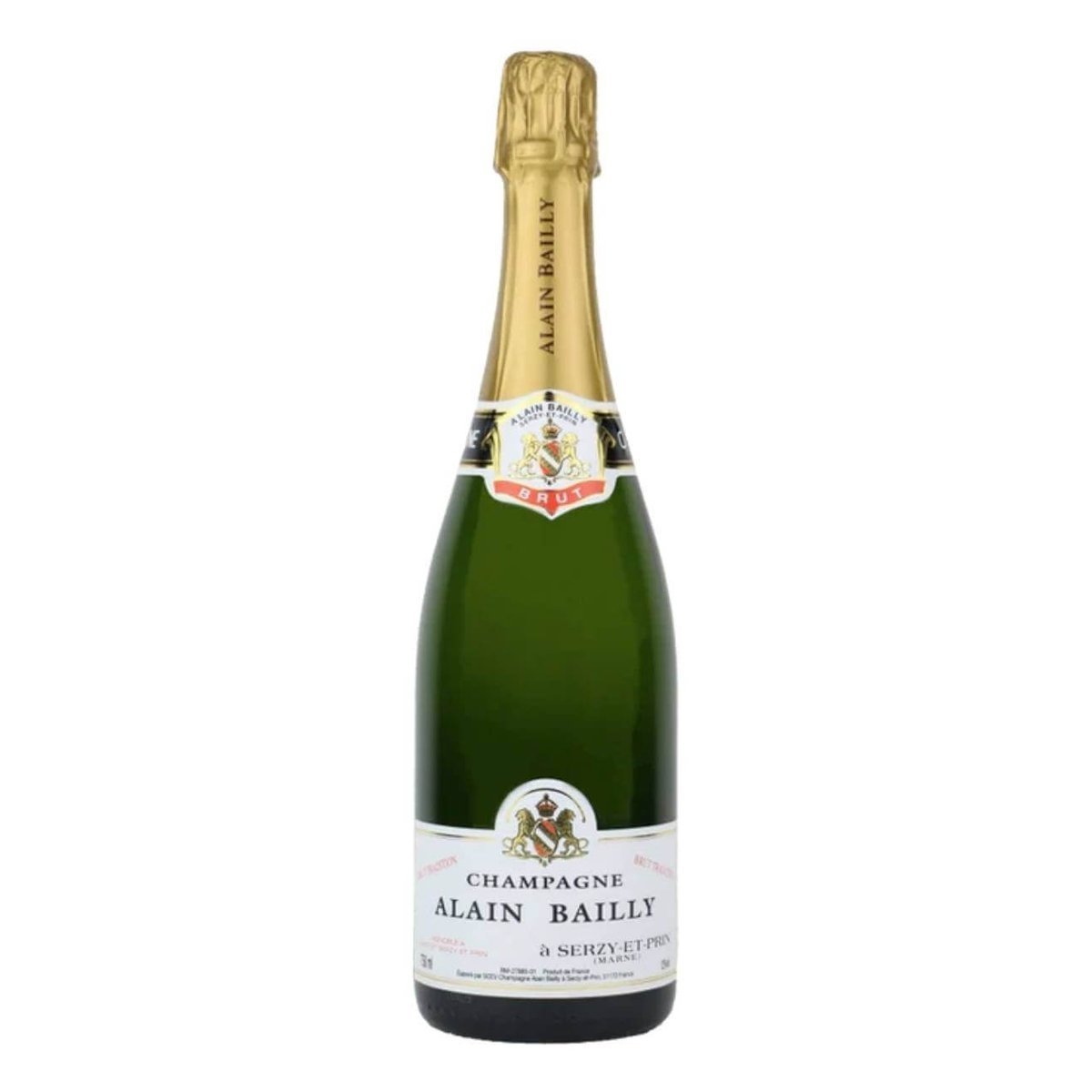 Alain Bailly Brut Tradition Champagne NV (6 Bottles) France — wine from Australia