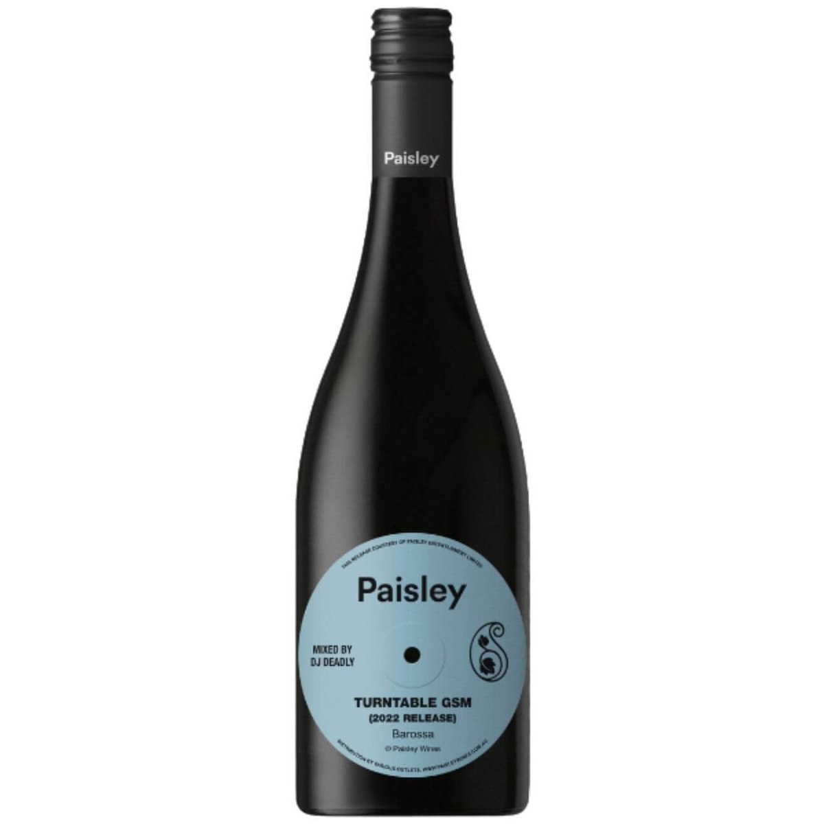 Paisley DJ Deadly Turntable GSM 2022 (12 Bottles) Barossa, SA — wine from Australia