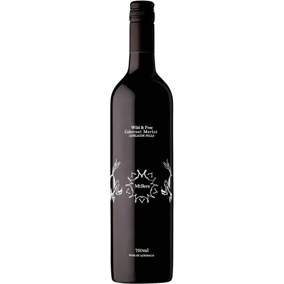 Mt Bera Wild and Free Cabernet Merlot 2023 (12 Bottles) Adelaide Hills, SA — wine from Australia