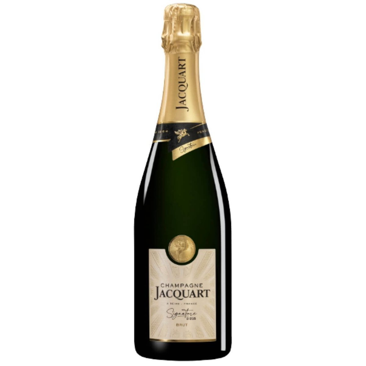Champagne Jacquart Signature Brut NV (6 Bottles) Champagne, France — wine from Australia