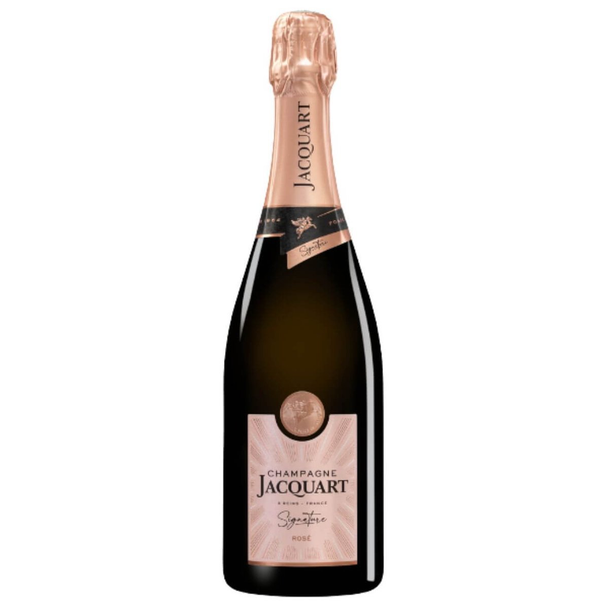 Champagne Jacquart Signature Rosé NV (6 Bottles) Champagne, France — wine from Australia