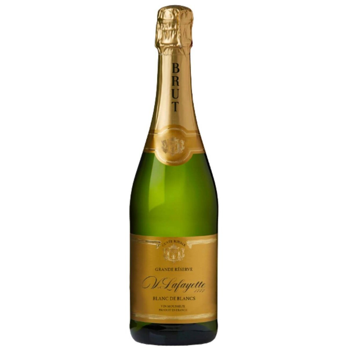 Victoire Lafayette 1777 Blanc de Blancs Brut NV (12 Bottles) Vin de France, France — wine from Australia