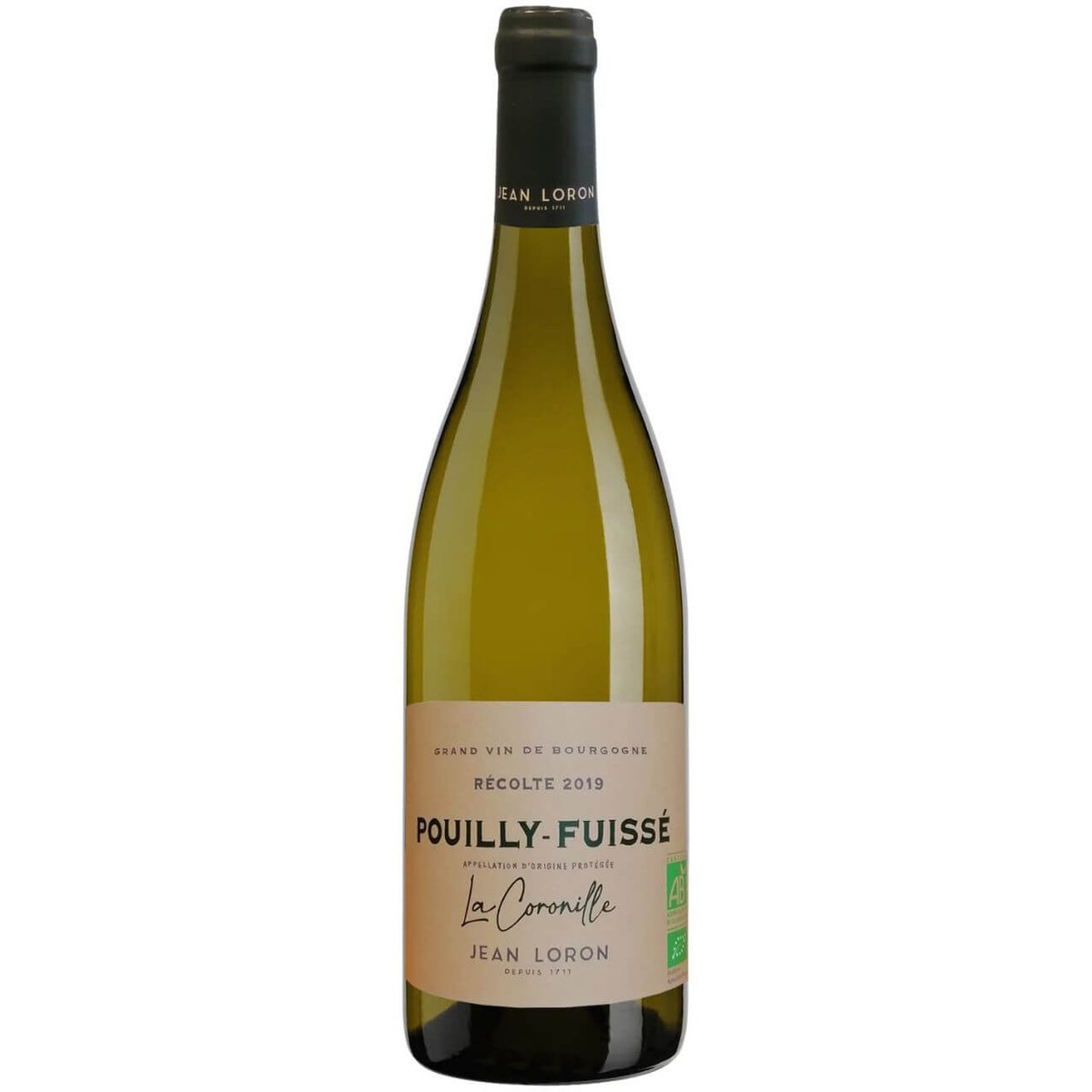 Maison Jean Loron Pouilly Fuisse BIO 'La Coronille' 2022 (6 Bottles) Burgundy, France — wine from Australia
