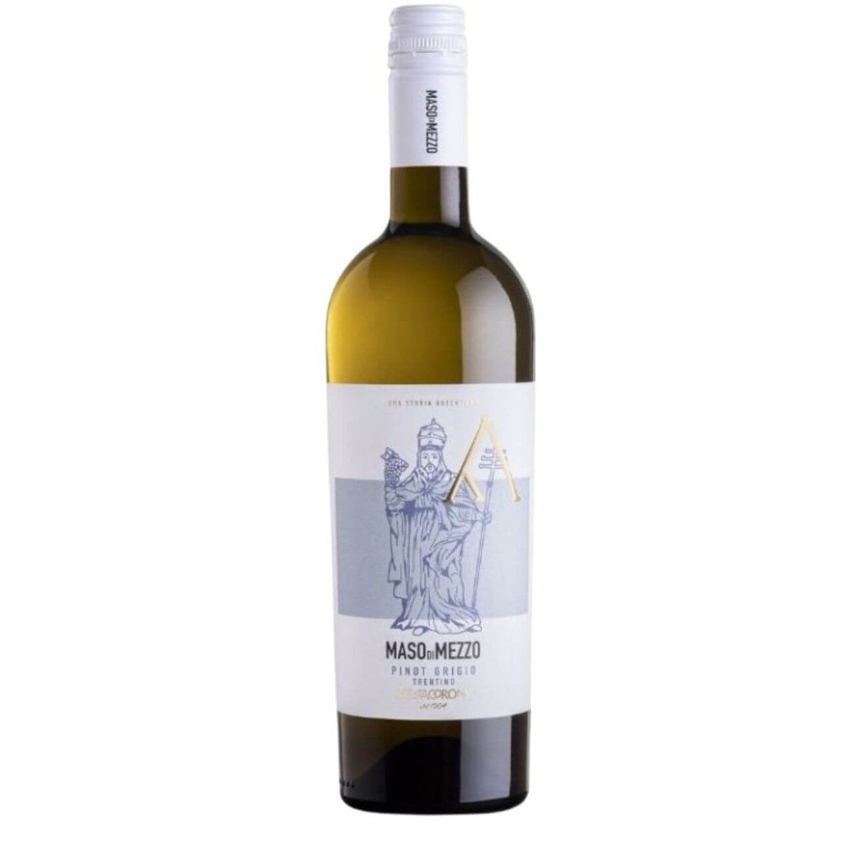 Mezzacorona Maso di Mezzo Pinot Grigio 2024 (6 Bottles) Trentino-Alto Adige, Italy — wine from Australia
