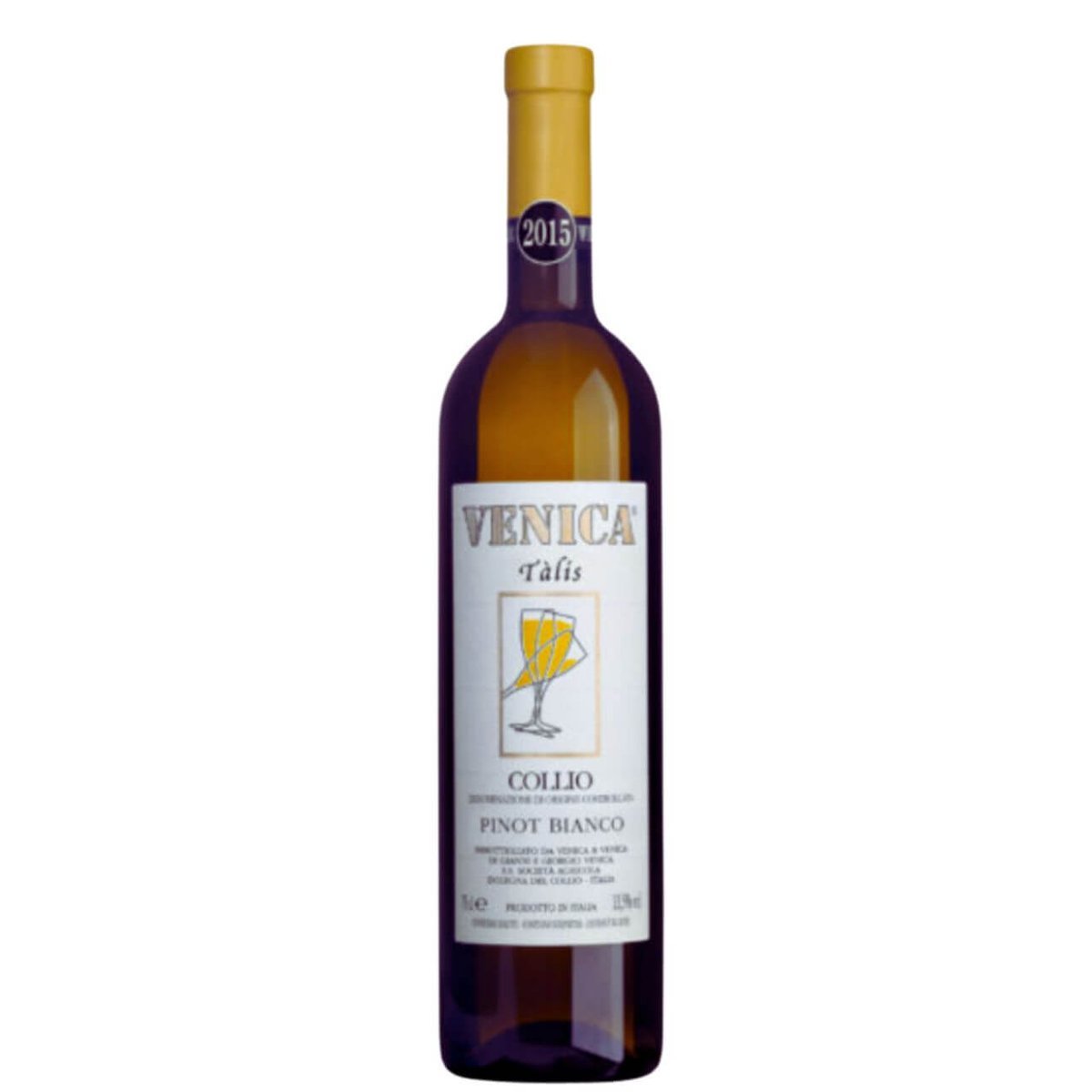 Venica & Venica Tàlis Collio Pinot Bianco 2021 (6 Bottles) Friuli Venezia Giulia, Italy — wine from Australia