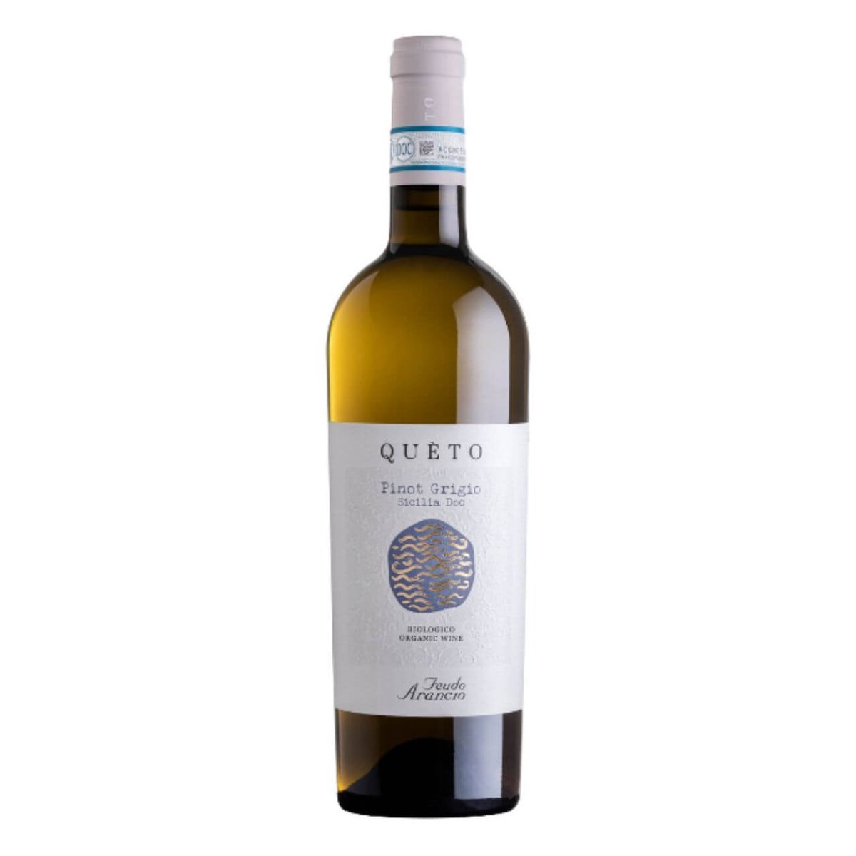 Feudo Arancio ‘Quéto’ Organic Pinot Grigio 2021 (6 Bottles) Sicily, Italy — wine from Australia