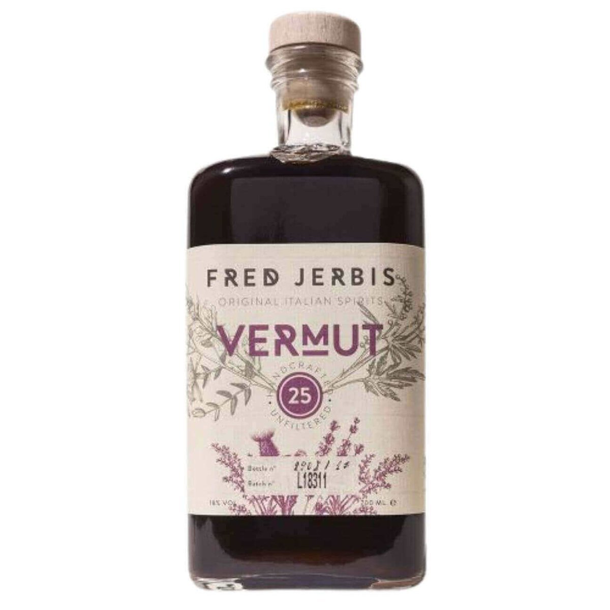Fred Jerbis Vermut 25 NV (6 Bottles) Polcenigo, Italy — wine from Australia