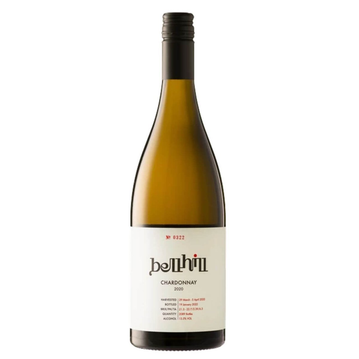 Bell Hill Chardonnay 2020 (6 Bottles) Canterbury, New Zealand — wine from Australia