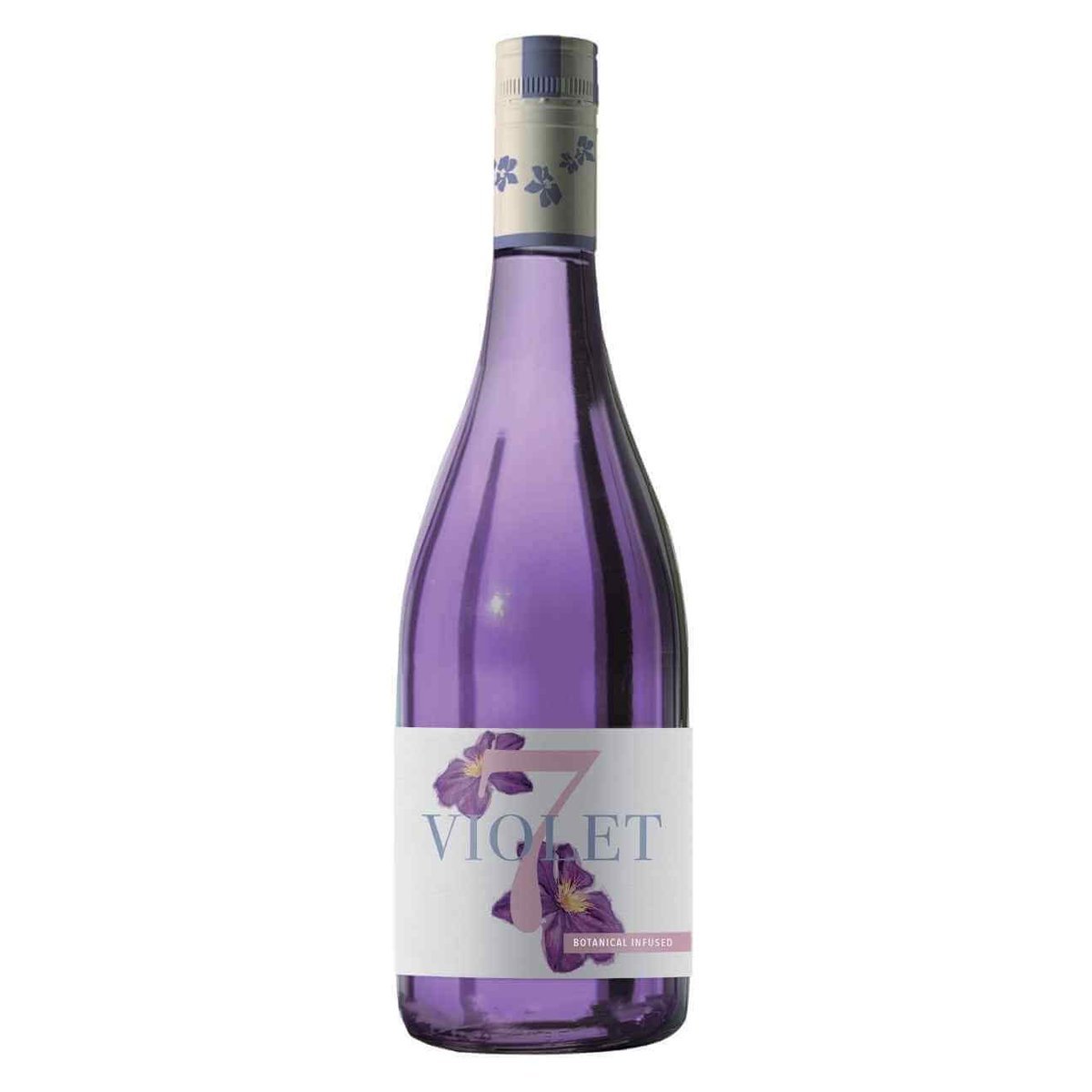 Violet 7 Botanical Infused Wine NV (12 Bottles) South Australia — wine from Australia