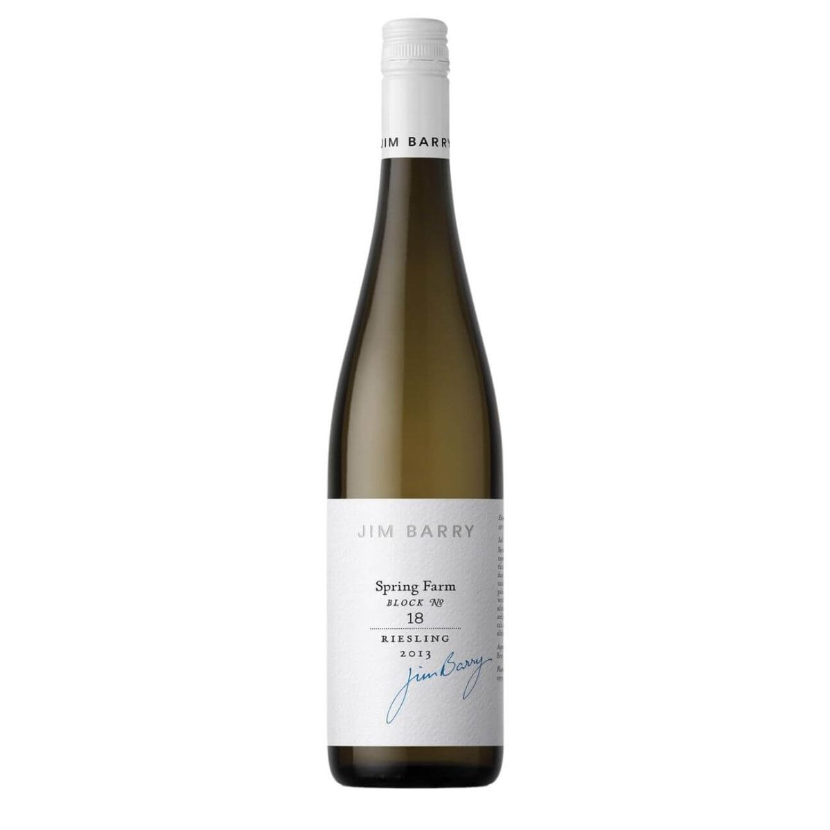 Jim Barry Spring Farm Block 18 Riesling 2015 (3 Bottles) Clare Valley, SA — wine from Australia