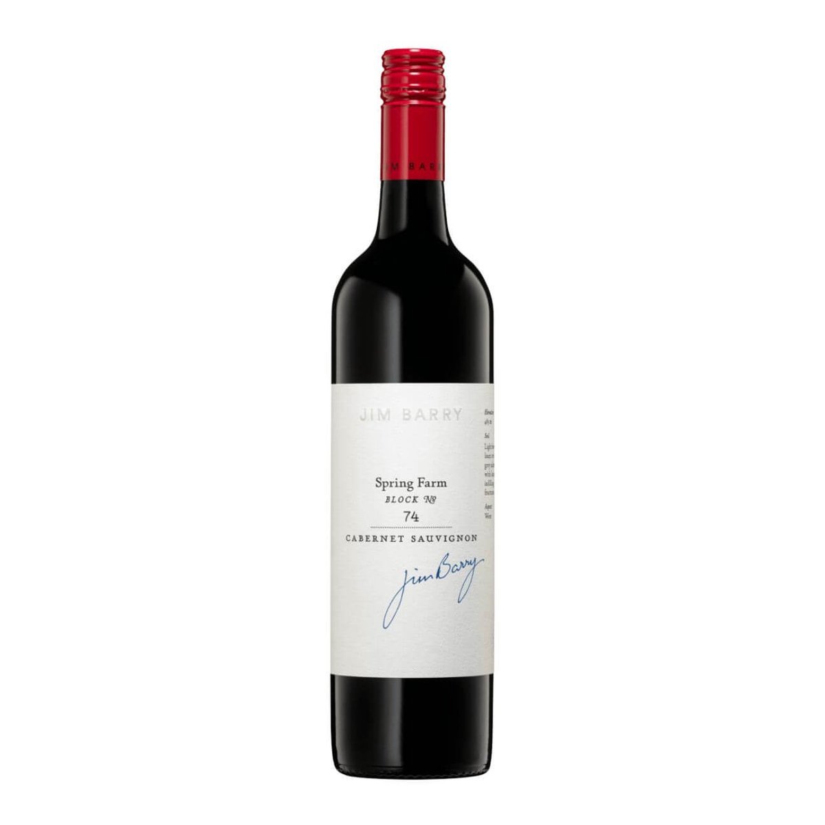 Jim Barry Spring Farm Block 74 Cabernet Sauvignon 2022 (3 Bottles) Clare Valley, SA — wine from Australia
