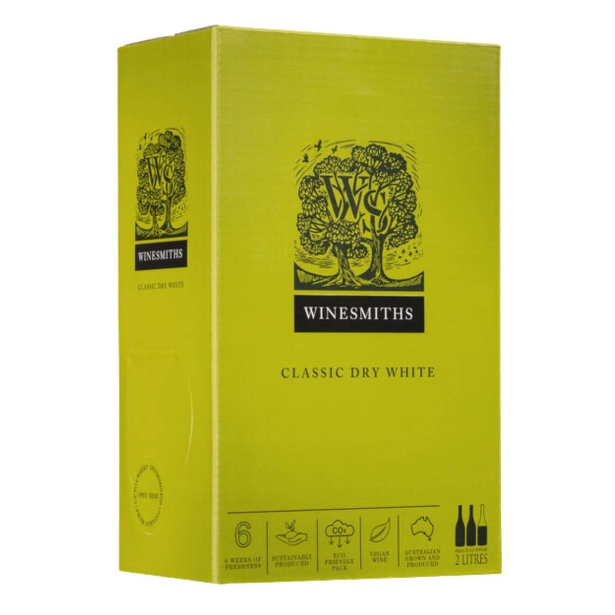 Winesmiths Classic Dry White 2L (6 Pack) South Australia — wine from Australia
