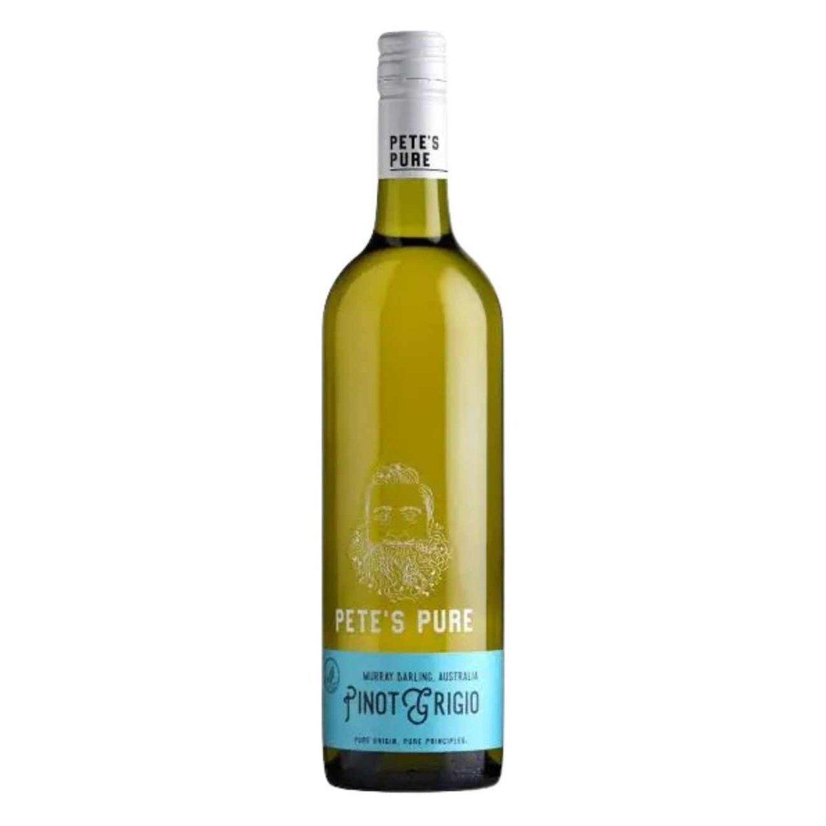 Pete’s Pure Pinot Grigio 2024/2025 (12 Bottles) Murray Darling, NSW — wine from Australia
