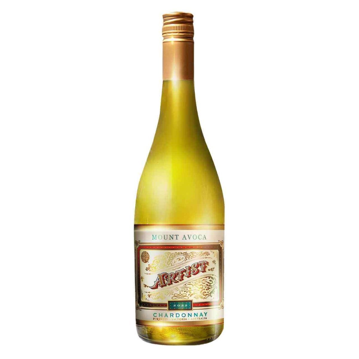 Mount Avoca The Artist Chardonnay 2023 (6 Bottles) Pyrenees — wine from Australia