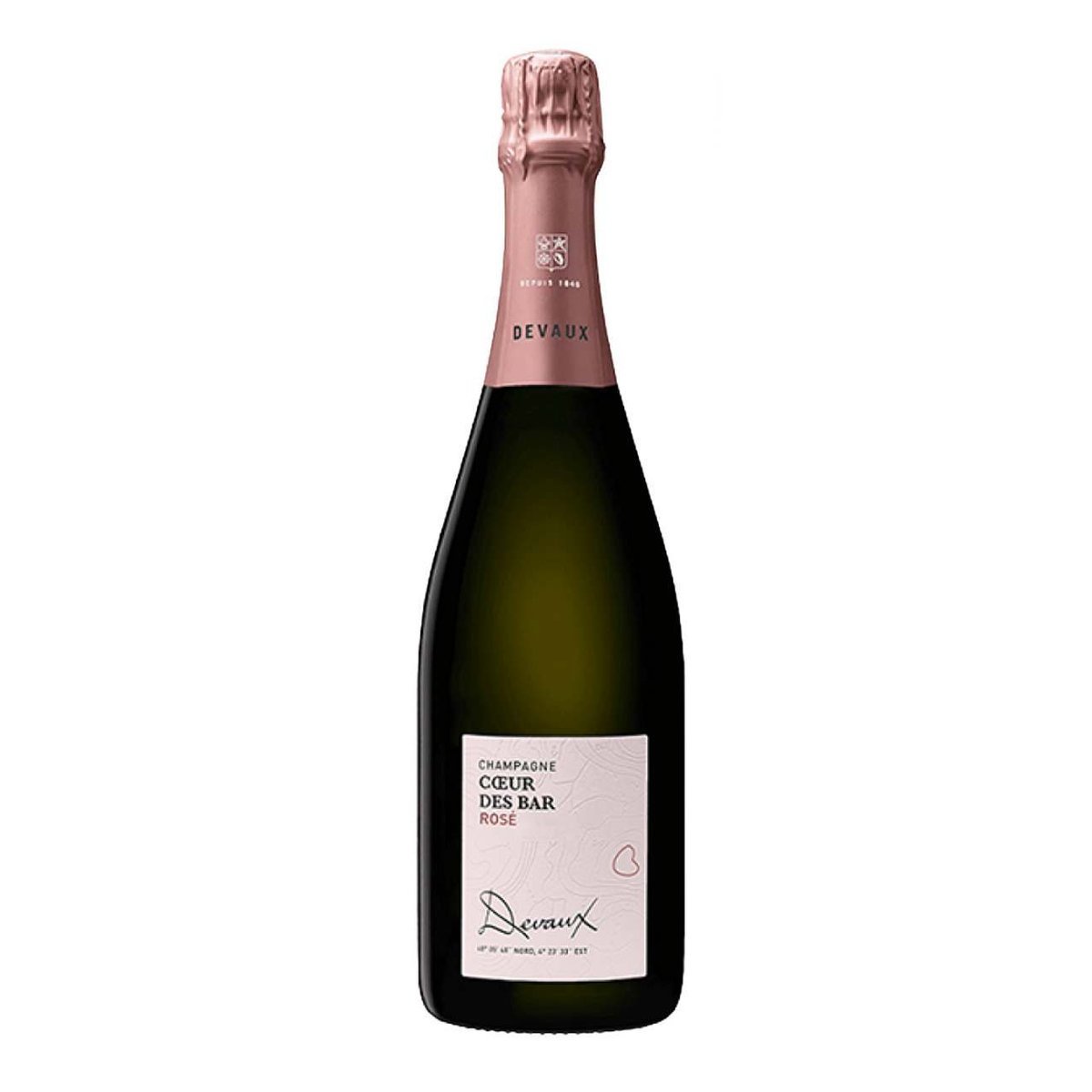 Devaux Rosé Coeur des Bar NV (6 Bottles) Champagne, France — wine from Australia