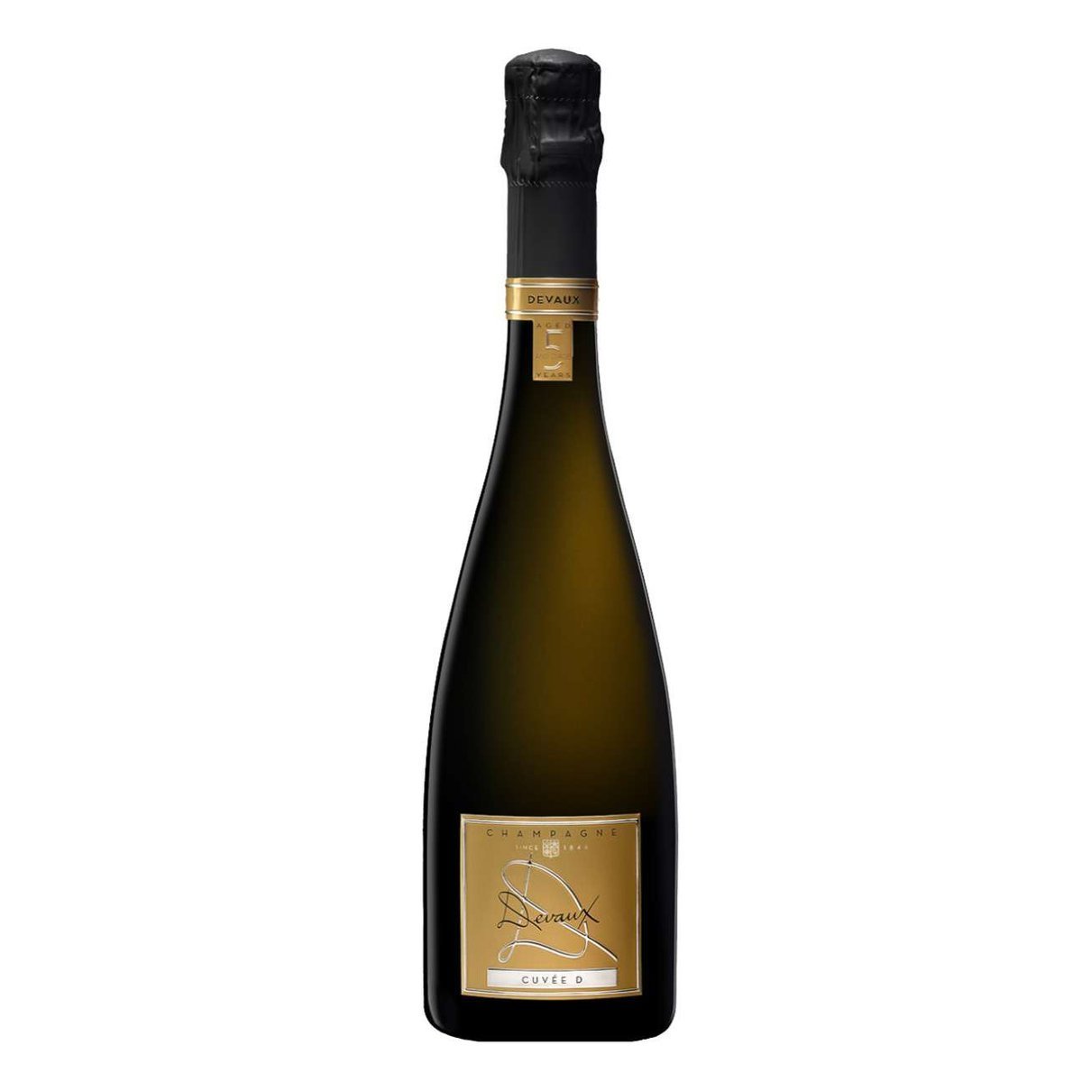 Devaux Cuvée D Aged 5 Years NV (6 Bottles) Champagne, France — wine from Australia