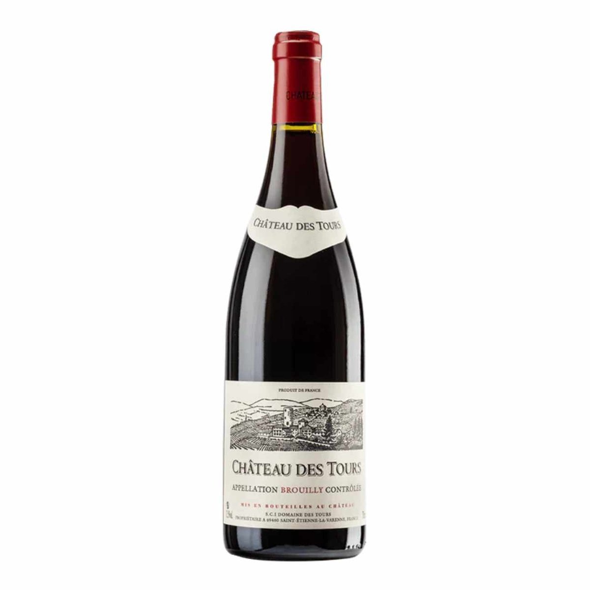 Chateau des Tours Brouilly AOC 2023 (12 Bottles) Beaujolais, France — wine from Australia
