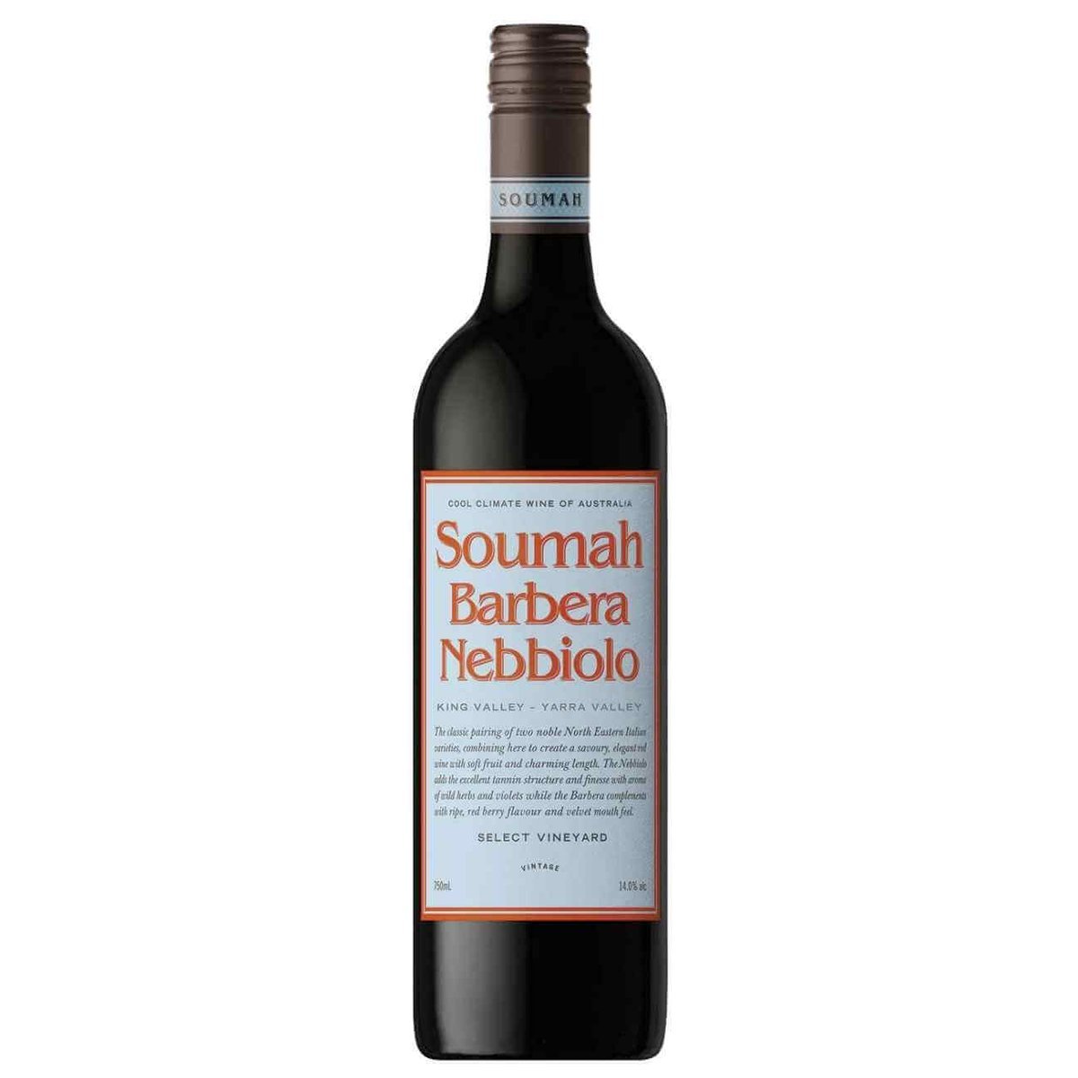 Soumah D’Soumah Range Barbera Nebbiolo 2024 (12 Bottles) Yarra Valley, VIC — wine from Australia