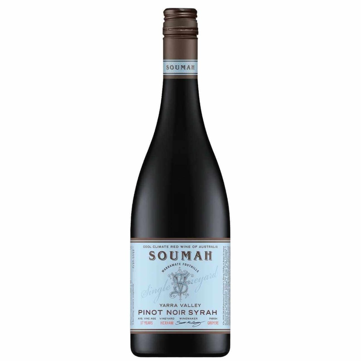 Soumah Single Vineyard Pinot Noir Syrah 2021 (12 Bottles) Yarra Valley, VIC — wine from Australia