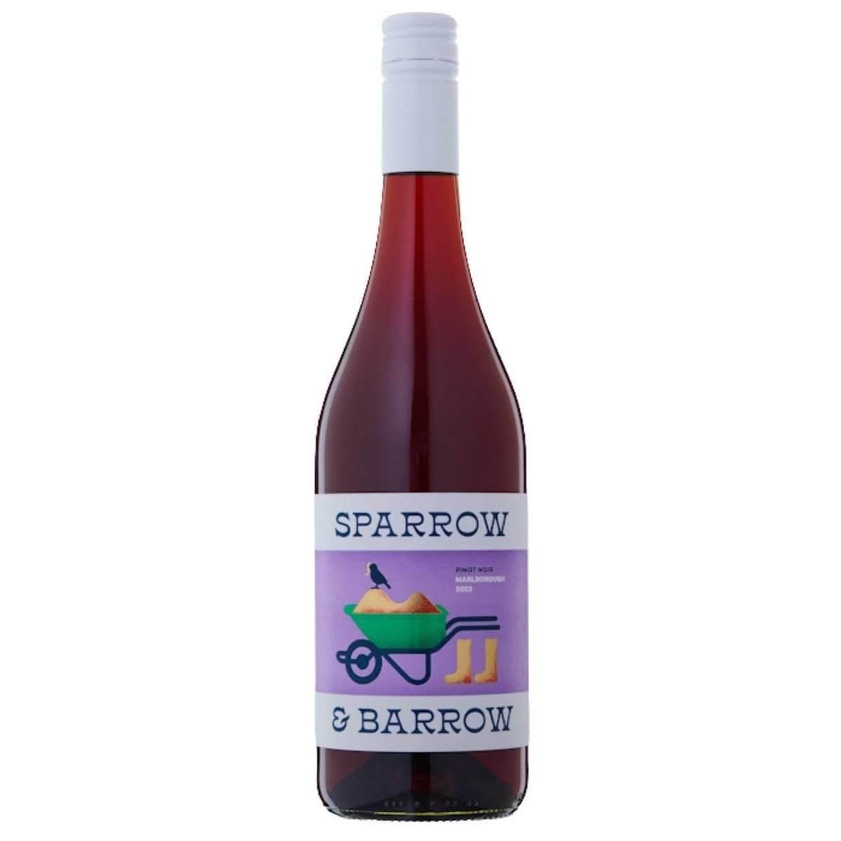 Sparrow & Barrow Pinot Noir 2023 (6 Bottles) Marlborough, NZ — wine from Australia