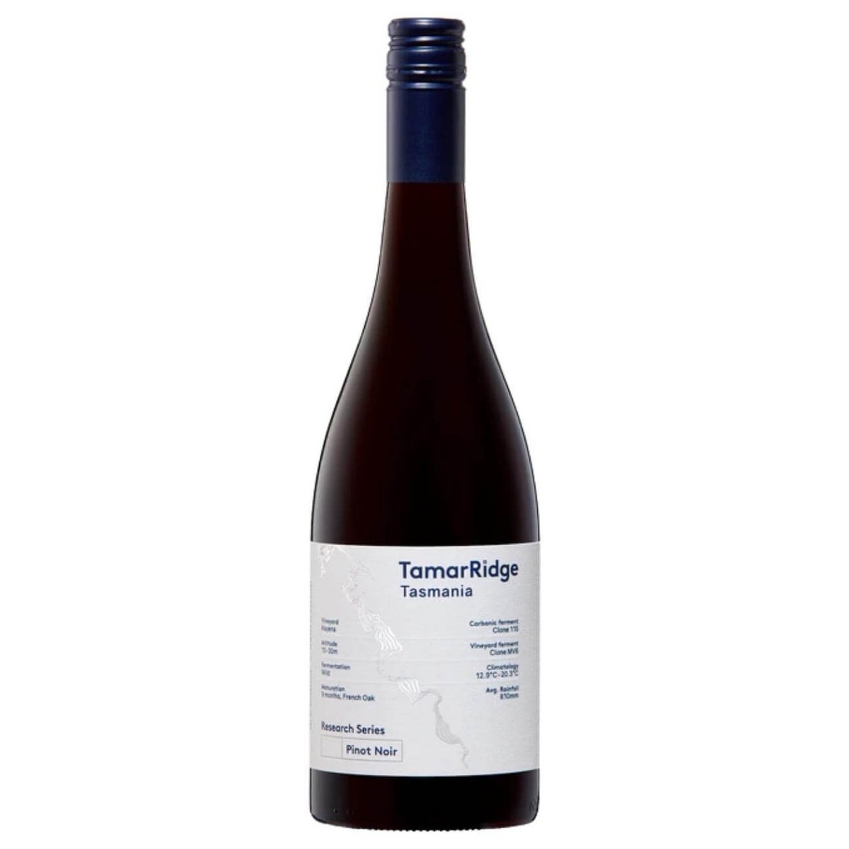 Tamar Ridge Research Series Pinot Noir 2022 (6 Bottles) Tamar Valley, TAS — wine from Australia