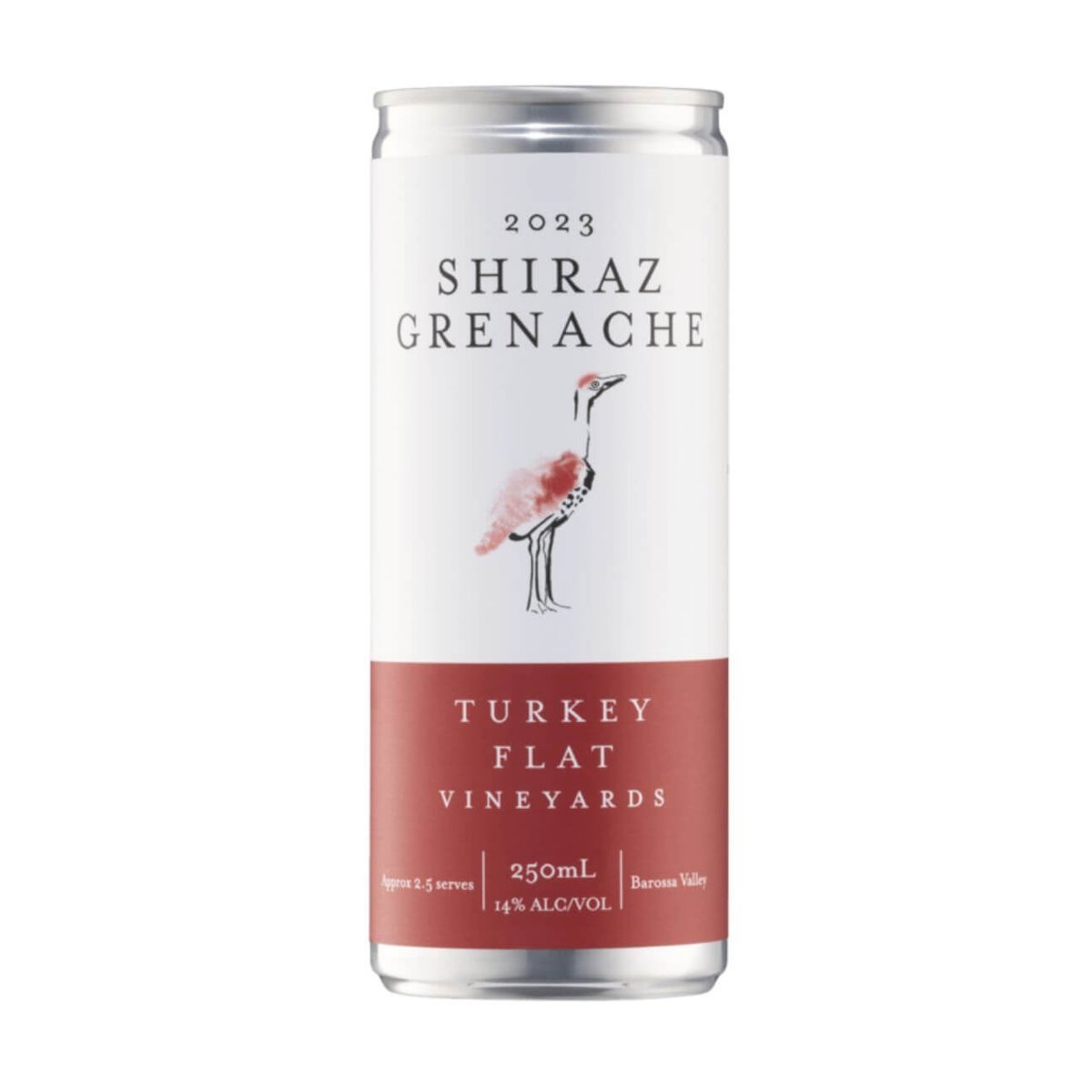 Turkey Flat Shiraz Grenache Cans 2024 250ml (24 Cans) Tanunda, Barossa Valley, SA — wine from Australia