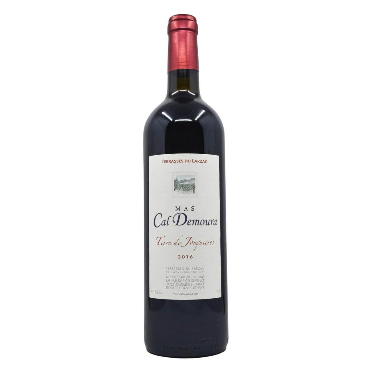 Mas Cal Demoura Terre de Jonquières 2022 (6 Bottles) Languedoc, France — wine from Australia