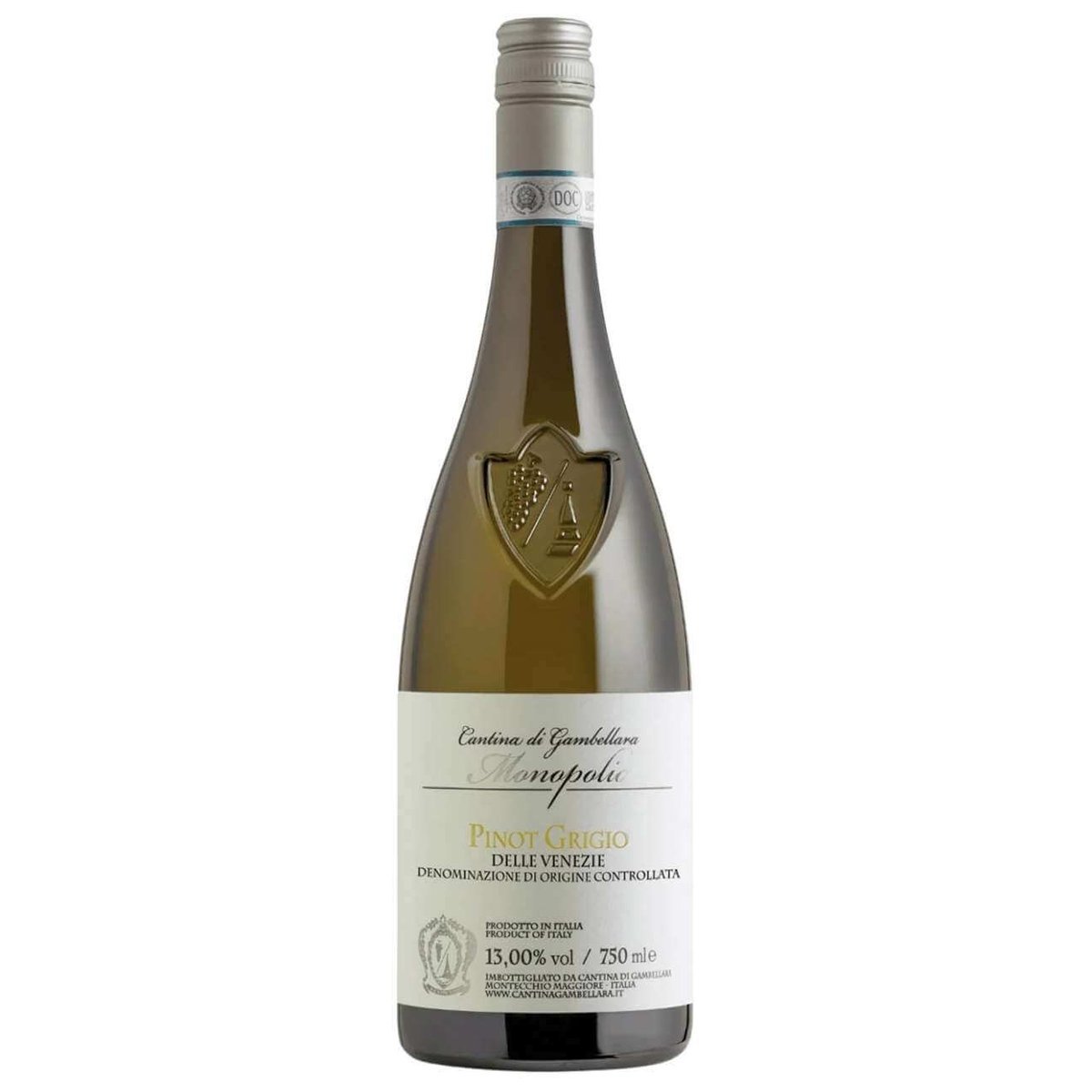 Cantina di Gambellara Monopolio Pinot Grigio 2024 (6 Bottles) Veneto, Italy — wine from Australia