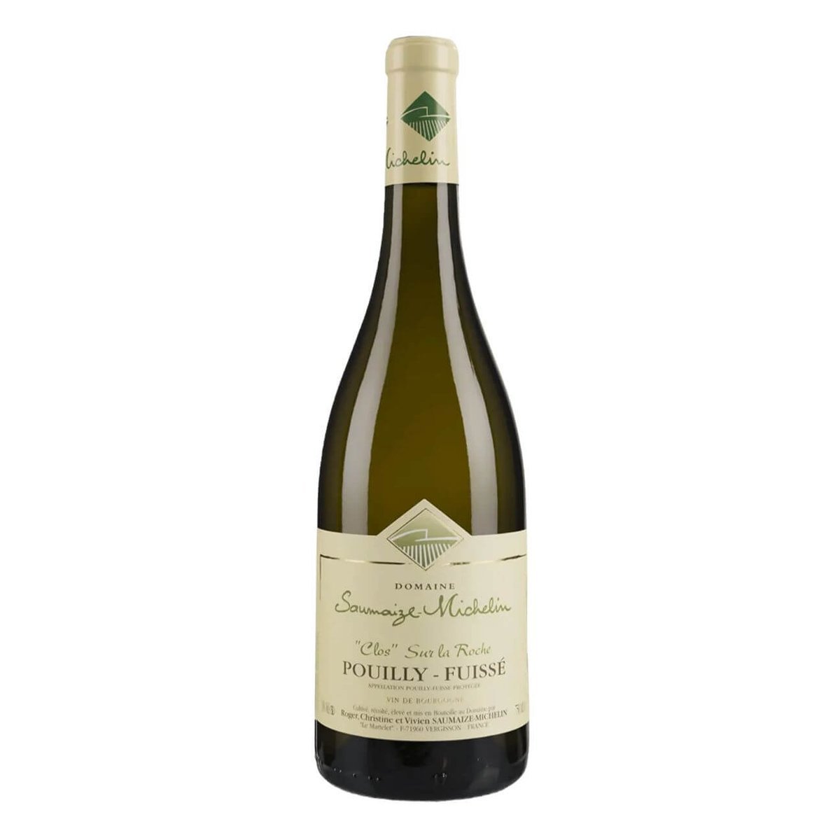 Domaine Saumaize-Michelin Pouilly Fuisse Clos Sur la Roches 1er Cru 2023 (6 Bottles) Burgundy, France — wine from Australia