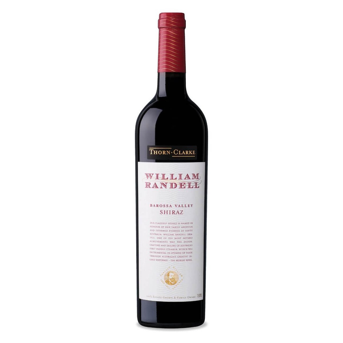 Thorn Clarke William Randell Shiraz 2021 (6 Bottles) Barossa Valley, SA — wine from Australia