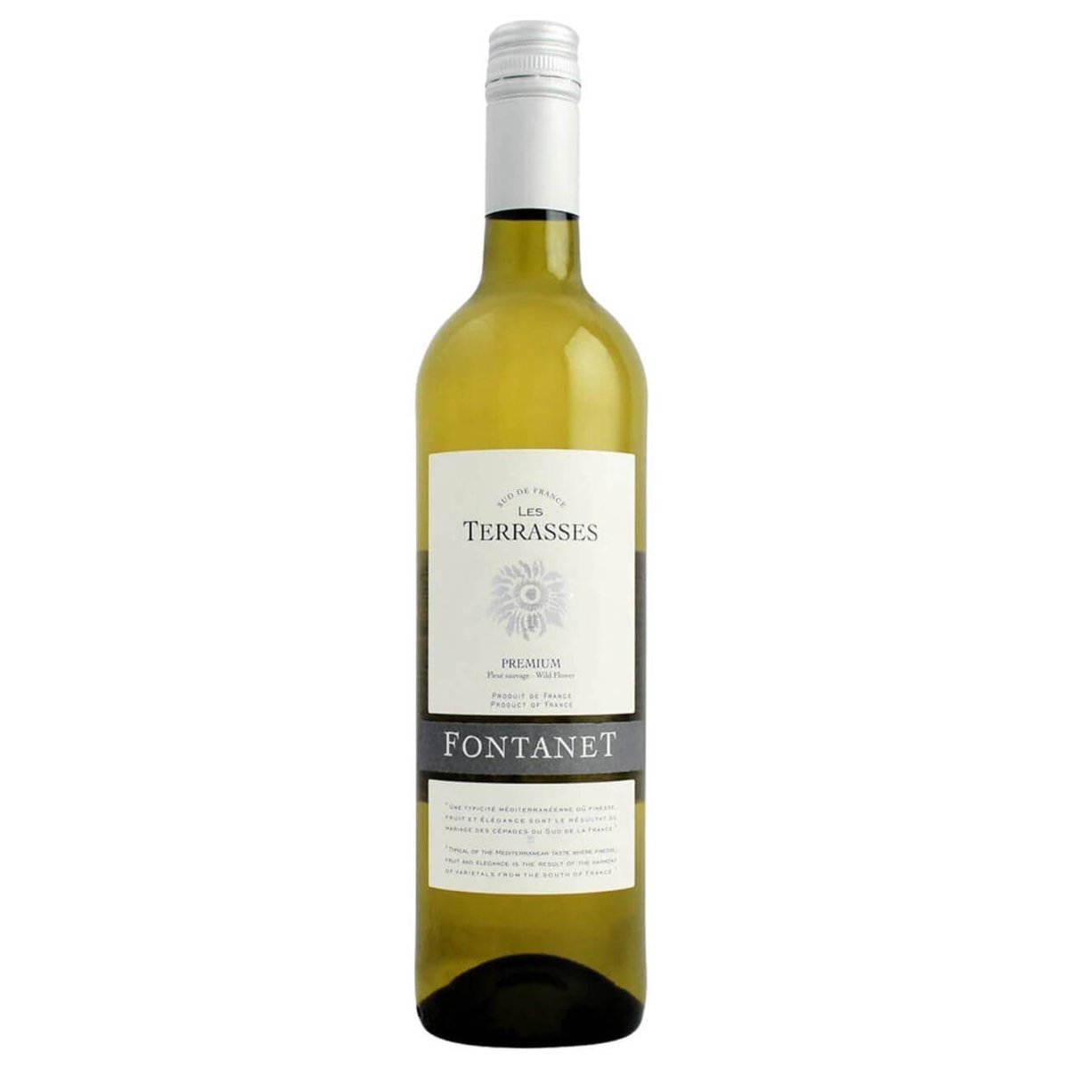 Fontanet Les Terrasses Blanc 2023 (12 Bottles) Languedoc, France — wine from Australia