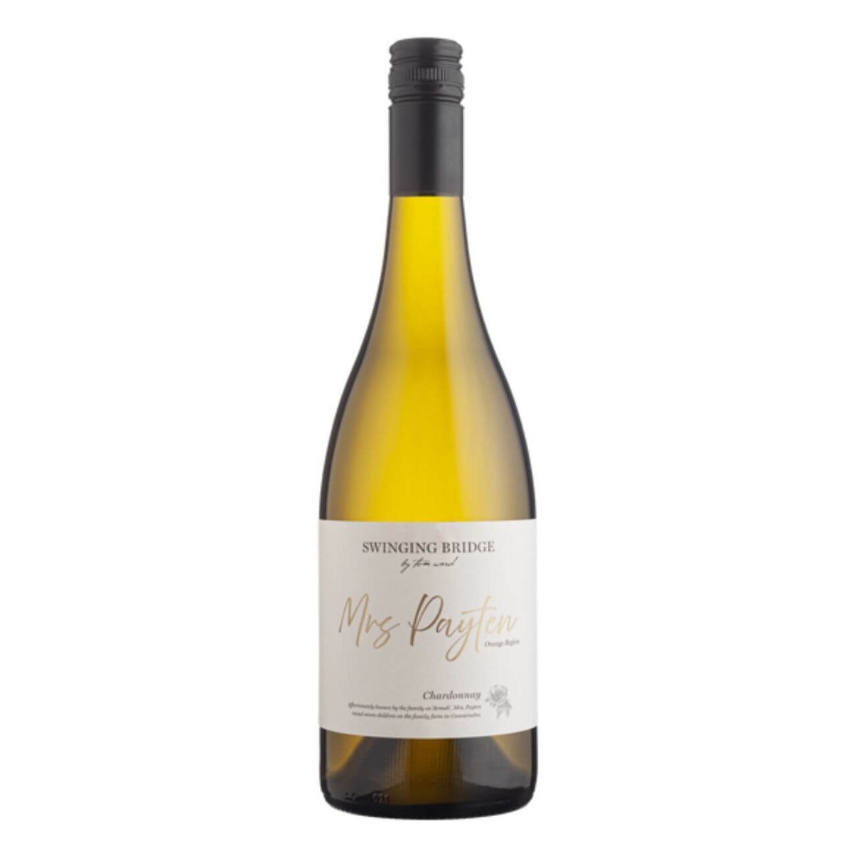 Swinging Bridge Mrs Payten Chardonnay 2024 (12 Bottles) Orange, NSW — wine from Australia