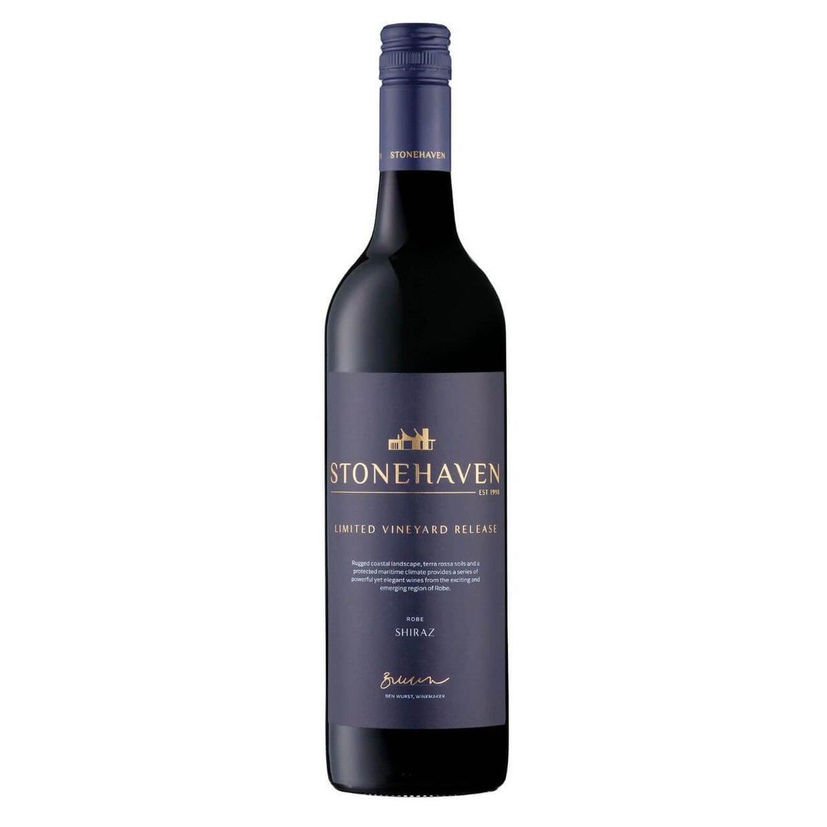 Stonehaven Limited Vineyard Release Shiraz 2021 (6 Bottles) Padthaway, SA — wine from Australia