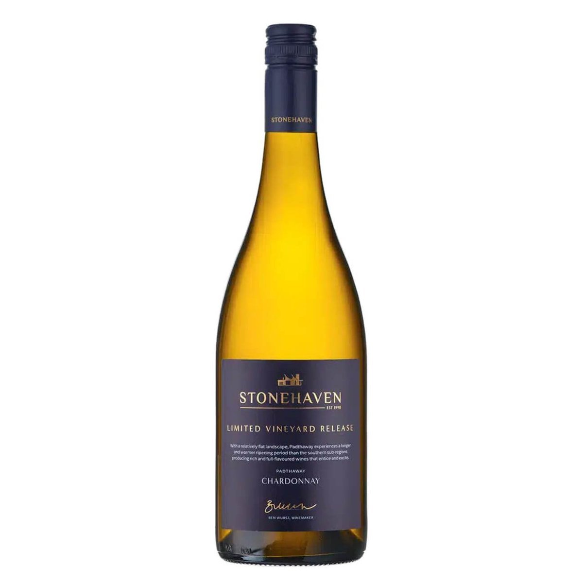 Stonehaven Limited Vineyard Release Chardonnay 2024 (6 Bottles) Padthaway, SA — wine from Australia