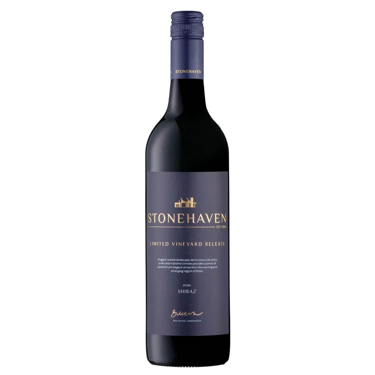 Stonehaven Limited Vineyard Release Robe Shiraz 2024 (6 Bottles) Robe, SA — wine from Australia