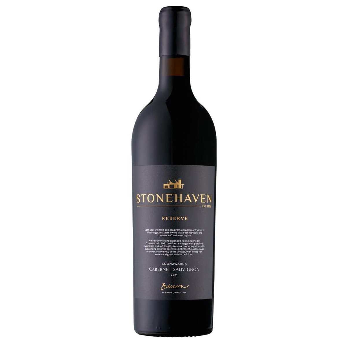 Stonehaven Reserve Coonawarra Cabernet Sauvignon 2021 (6 Bottles) Coonawarra, SA — wine from Australia
