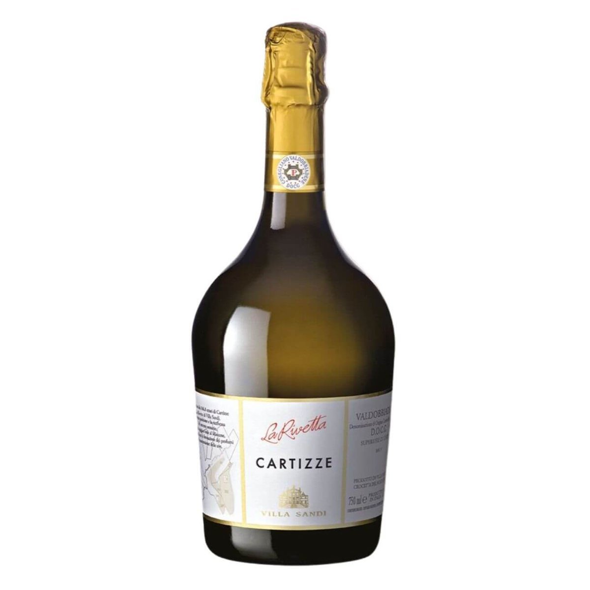 Villa Sandi Valdobbiadene Superiore di Cartizze DOCG 'La Rivetta' 2023 (6 Bottles) Veneto, Italy — wine from Australia