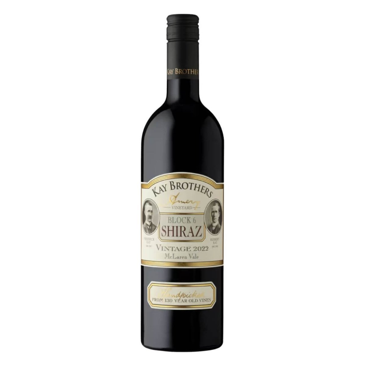 Kay Brothers Block 6 Shiraz 2022 (6 Bottles) McLaren Vale, SA — wine from Australia