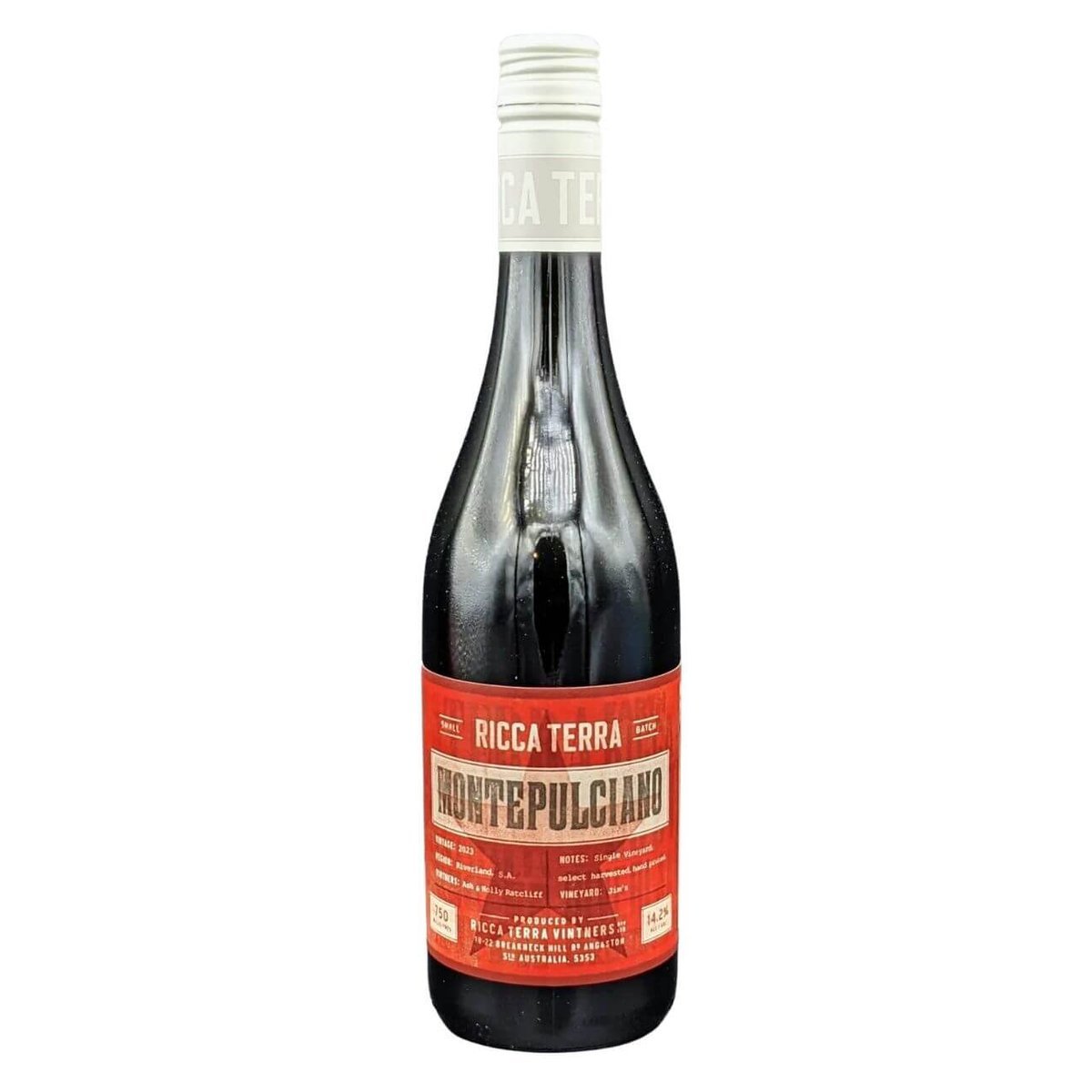Ricca Terra Montepulciano 2024 (12 Bottles) Riverland, SA — wine from Australia