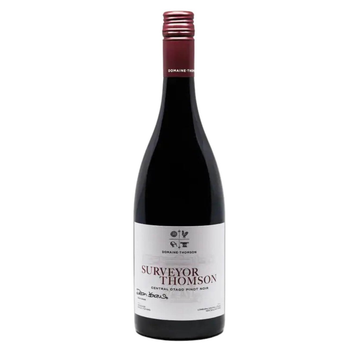 Domaine Thomson 'Surveyor Thomson' Single Vineyard Pinot Noir 2021 (6 Bottles) Central Otago, NZ — wine from Australia