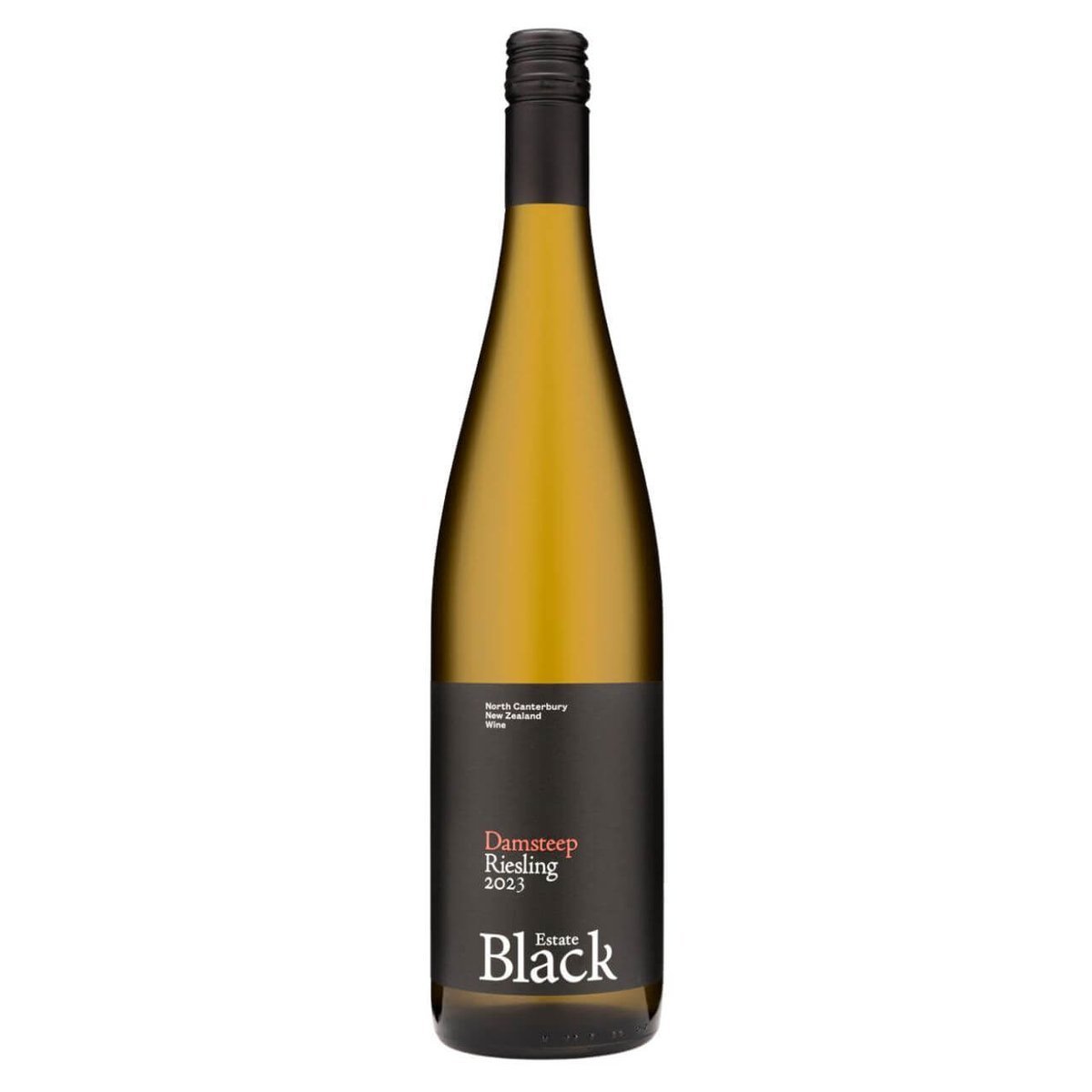 Black Estate Damsteep Riesling 2023 (12 Bottles) North Canterbury, NZ — wine from Australia